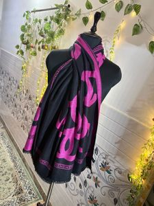 Chanel soft smooth semi winter scarf