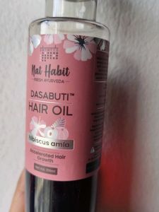 Nat Habit Hibiscus Amla Hair Oil