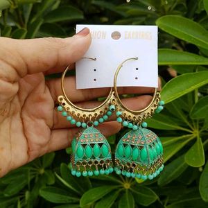Jhumka Hoop Earrings