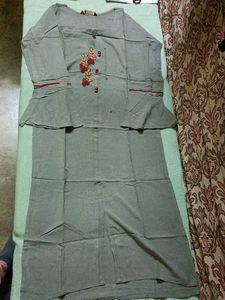 Elegant Embroidered Kurta Set