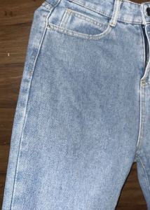 Pocket Wide Leg Jeans