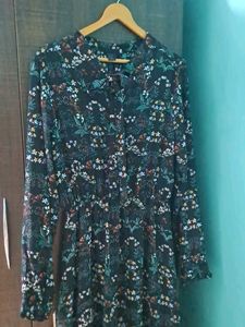 Floral Print Midi Dress