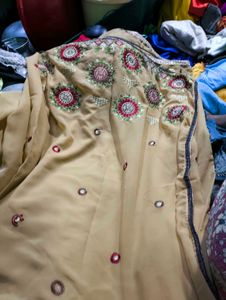 Embroidered Saree