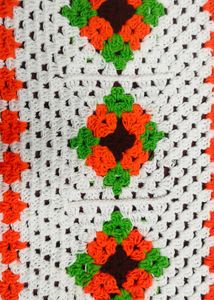 Handmade Crochet Puja Aasan/Placemat/thalposh