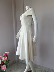 OffWhite Premium Midi Gown