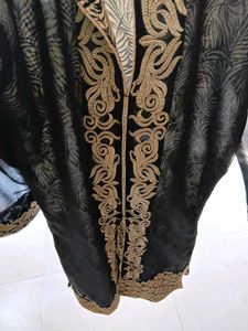 Timeless Obsidian Black Kurta – Minimalist Eleganc