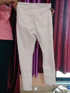White Denim Jeans