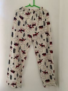 Fun Moose Print Pajama Pants