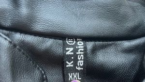 K.N. FASHION Leather Biker Jacket