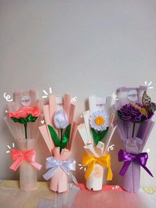 Handmade Ribbon Flower 💐👀