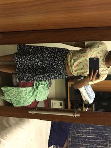 Floral Midi Skirt