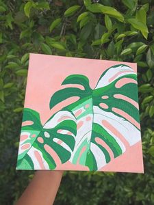 Beautiful Monestra Painting