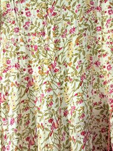 Floral Print Gown