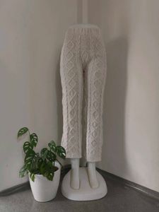 Crochet High Waisted Pants
