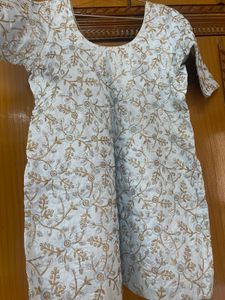 Elegant Embroidered Kurta