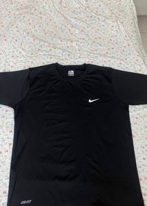 black dry fit oversized (unisex) Tshirt