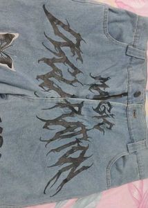 Magic Declaration Graphic Jeans