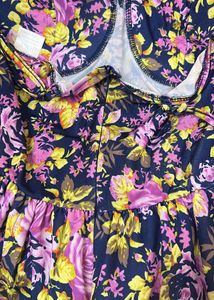 Floral Corset Mini Dress