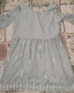 Chikankari Pattern Kurti