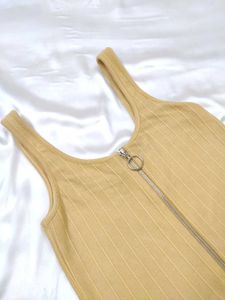 Mustard Cami Top
