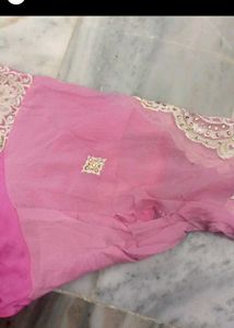 Pink Kurta+Bottom