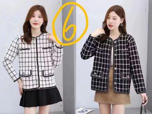 Houndstooth Knit Cardigan