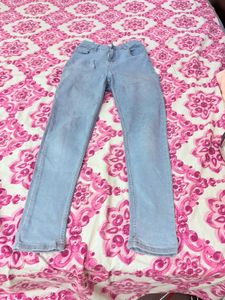 Zudio Blue Skinny Fit Jeans