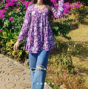 Peplum top(Size~M)+Renee perfume[15ml]