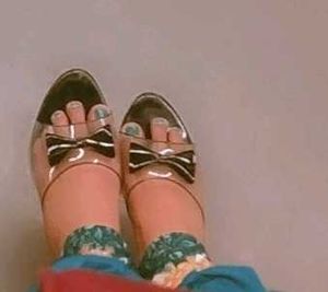 Black Transparent Sandal