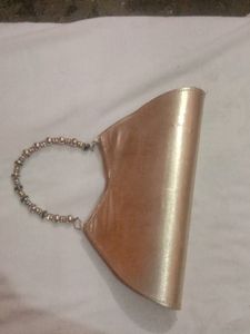 Beaded Handle Evening Bag