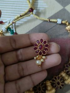 Red Jewellery Set