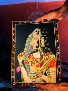 Radha Bani Thani , Indian Painting