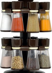 Spice Rack with Jars
