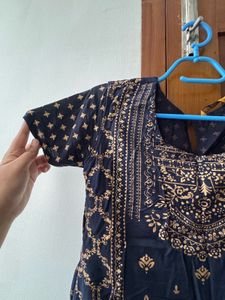 Navy blue Ethnic Kurta