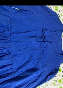 Poplin  blue dress