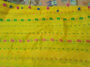 Yellow Saree