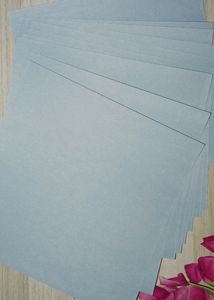 10 Square Sky Blue 💙 Sheets