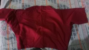 Elegant Maroon Saree
