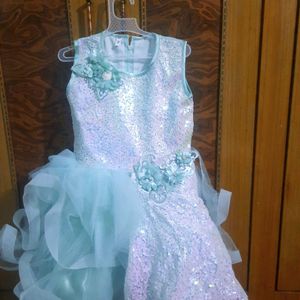 3 - 4 Year Girl party Wear Frock