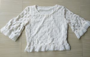 White Korean Top