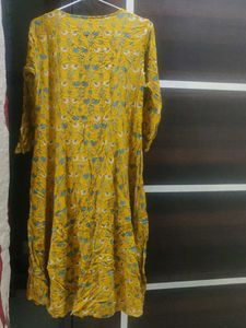 Floral Print Kurta