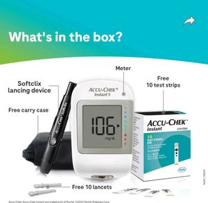 Accu-Chek Instant S blood Meter Kit