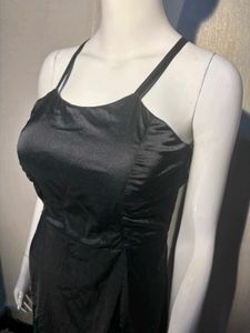 Elegant Black Slip Dress