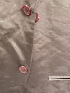 Men&#39;s Grey Shiny Blazer
