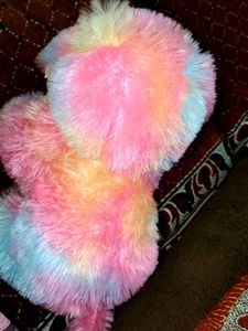 Rainbow Plush Puppy