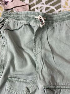 Green Cargo Pants + free gift