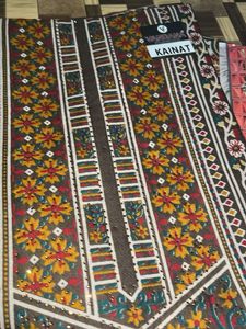 Combo Kainat Unstitched Suit