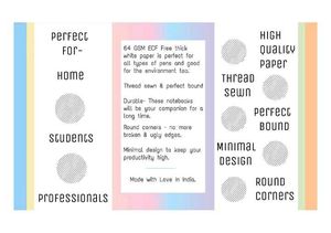 Pastel Notebooks Set Of 3*2(B5)