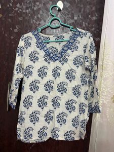 Floral Print Tunic Top