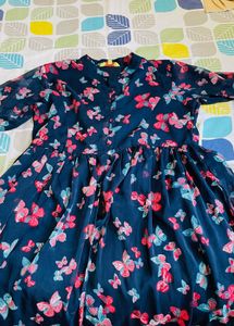 Butterfly Print Dress
